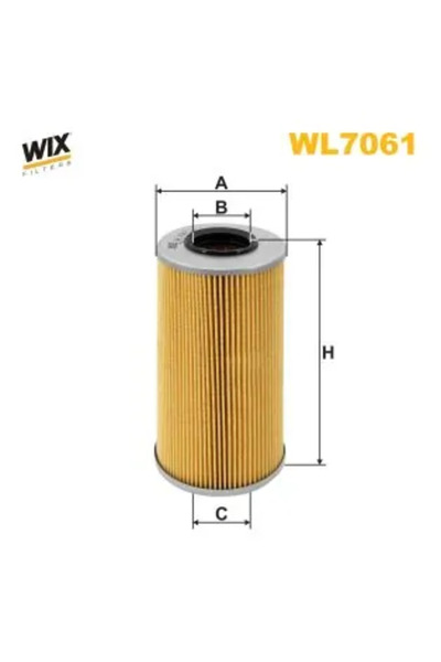 Wix Filters Filtru Ulei Man Lion´S City/Lion´S Classic/Nl Mercedes-Benz Unimog