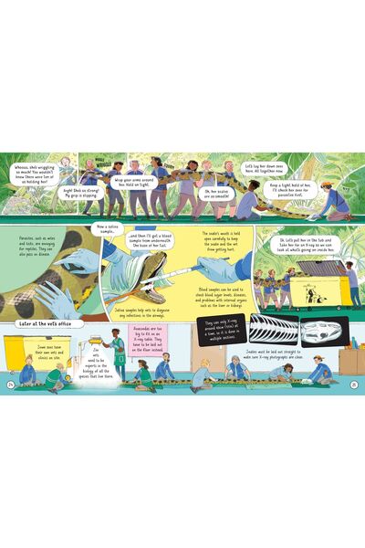 Usborne 24 Hours in a Zoo