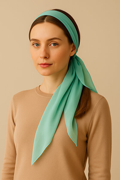 Mavi Masal Eșarfă pentru femei verde mentă 50x150 cm