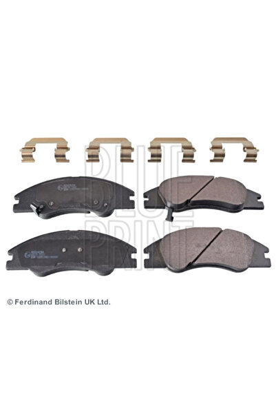 BLUE PRİNT Set Placute Frana Frana Disc Punte Fata Kia Cerato 1