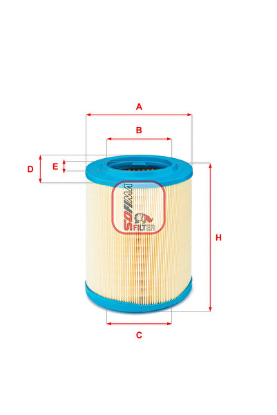 SOFIMA Въздушен филтър Alfa Romeo 159/Brera/Spider