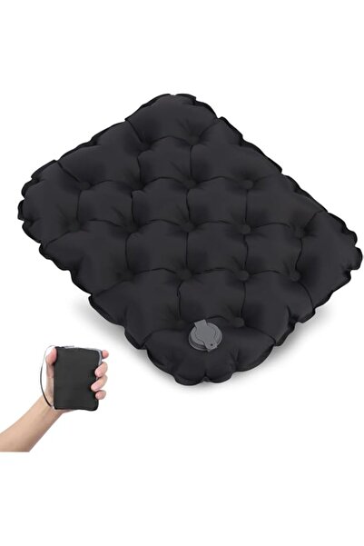 Generic مقعد وسادة هوائية قابل للنفخ، وسادة مقعد سفر محمولة للتخييم وكرسي المكتب والمقاعد الطويلة