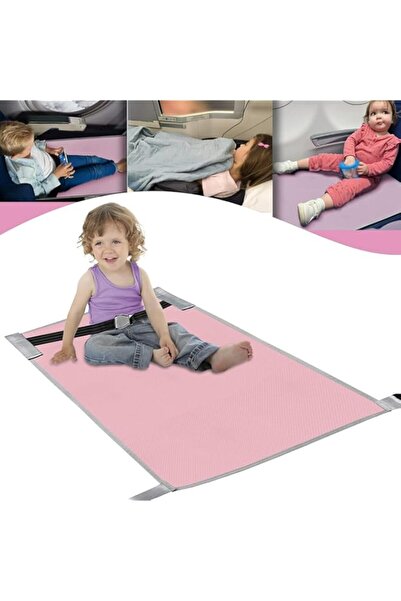 Generic سرير طائرة للأطفال الصغار من Joyzzz، سرير طائرة محمول للأطفال الصغار، مسند قدمين للطائرة لمقعد إضافي للأطفال