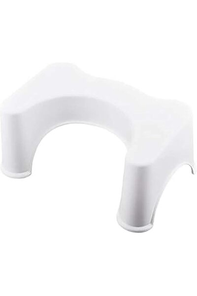 Generic كرسي مرحاض سلفار للحمام | مسند قدم مانع للانزلاق من مادة ABS لتحسين حركة الأمعاء | يساعد على الوقاية