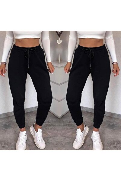 DENRA Pantaloni de trening grosi vătuiți