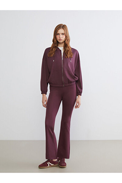 LC Waikiki Beli Lastikli İspanyol Paça Kadın Eşofman Altı