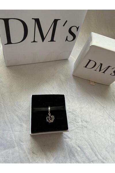 DM’s Silver Zümrüt Renkli Top Gümüş Charm’ı