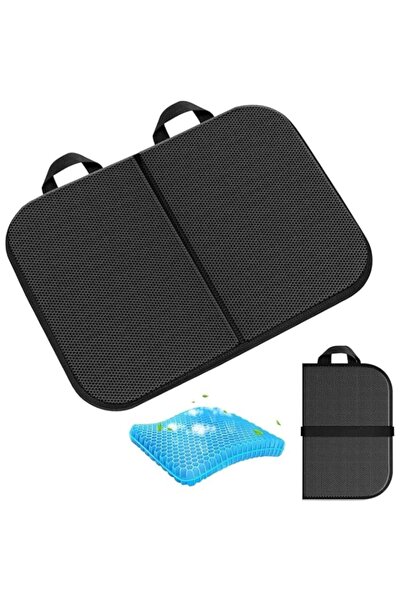 Generic Travel Seat Cushion, Portable Gel Seat Cushion, 16.5" x 12" Foldable ...