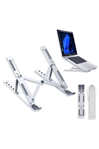 Generic حامل كمبيوتر محمول قابل للتعديل من AMERTEER للمكتب - حامل كمبيوتر محمول - قابل للطي والحمل