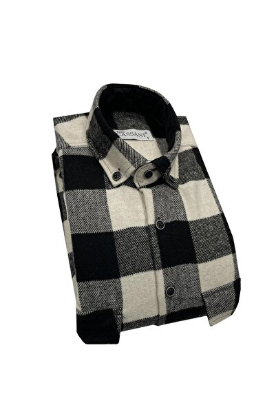 FABİO CASSANİ Ανδρικό χειμερινό ΓΝΗΣΙΟ πουκάμισο ξυλοκόπου - 7397