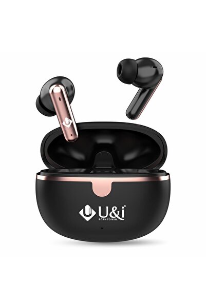 u & i سماعات أذن لاسلكية ANC+ENC - وقت تشغيل يصل إلى 60 ساعة، BT 5.4، سماعات ...