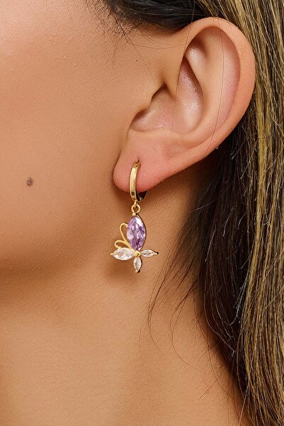FAYRA ACCESSORIES أقراط على شكل زهرة