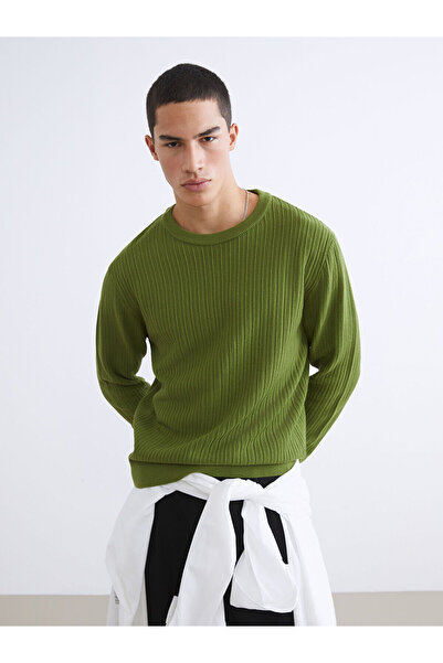 LC Waikiki Özmarka New Season Crew Neck Men's Knitwear Sweater