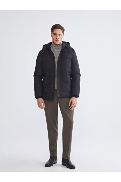 LC Waikiki Palton pentru bărbați cu glugă standard