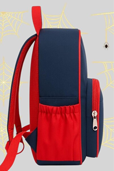 Uniquerrs Boy Child 2-6 Years Old Spider Themed Luxury Printed Kindergarten Nursery Backpack and School Bag