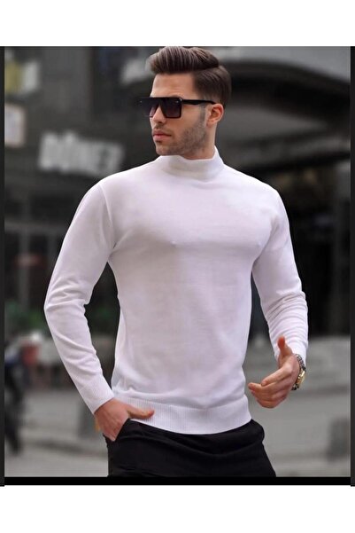 AXXAN чоловічий трикотажний светр з напіврибальським коміром