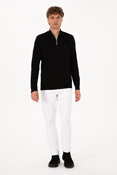 U.S. Polo Assn. Erkek Siyah Basic Kazak 50313695-VR046