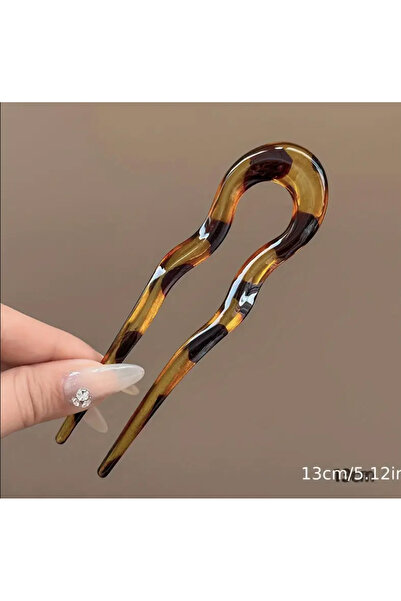 MAHLA Agrafă de păr - Agrafă în formă de U - Agrafă cu furcă - Model coreean ...