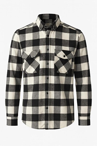 FABİO CASSANİ Ανδρικό χειμερινό ΓΝΗΣΙΟ πουκάμισο ξυλοκόπου - 7397