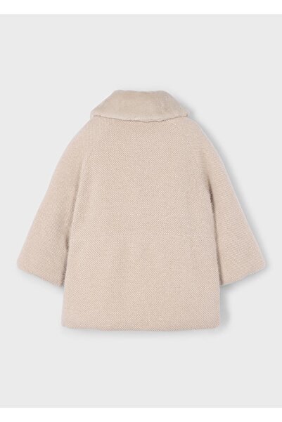 MAYORAL Girl's Coat with Fur Collar_Mnvs4438