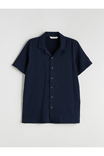 LC Waikiki Cămașă de bază cu mânecă scurtă pentru băiat