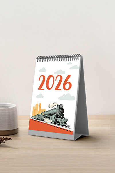 Paytak Moda Retro Tasarım 2026 Masa Takvimi Pytktkv029