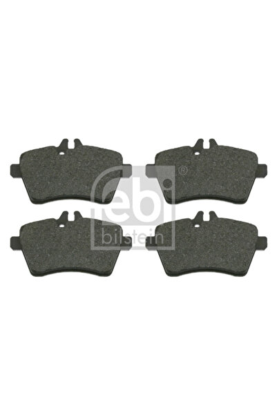 FEBI BILSTEIN Комплект спирачни накладки за преден мост, дискови спирачки Mer...