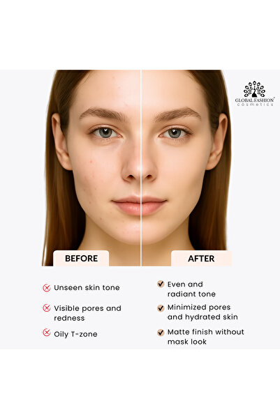 global fashion Cushion BB Cream for face, Global Fashion, 12g, GS07, Espresso