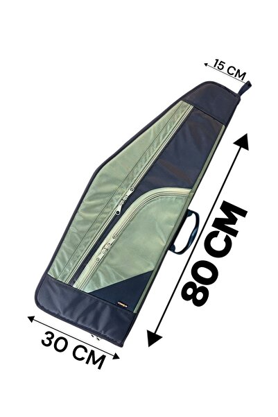 UYĞURCA Şarjörlü Bullpupp Tüfek Kılıfı - 1. KALİTE LÜKS - 80 CM - BEJ
