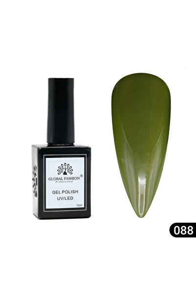 global fashion Oja semipermanentă Global Fashion, Gel polish Elite Glow 15 ml, 88