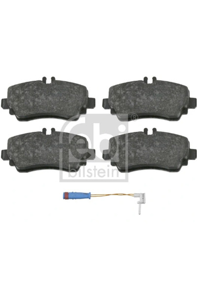 FEBI BILSTEIN Set Placute Frana Frana Disc Punte Fata Mercedes-Benz Vaneo