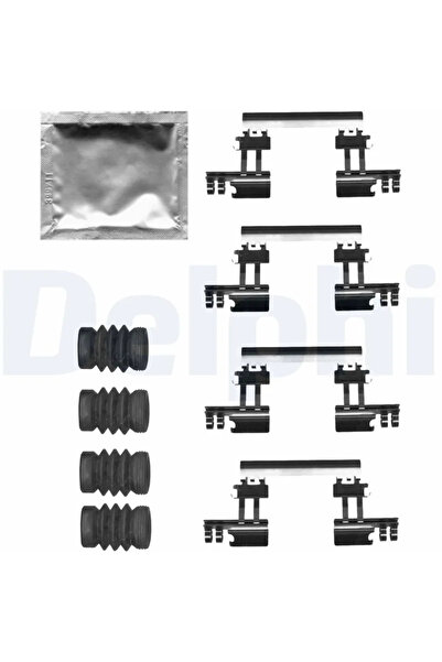 DELPHİ Комплект аксесоари за спирачни накладки Mazda 3 Opel Corsa E Caseta/