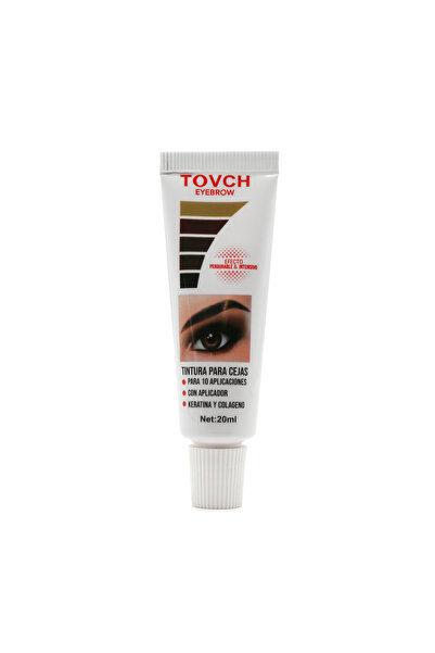 global fashion Tovch Eyebrow Dye 5.4, Dark Chestnut