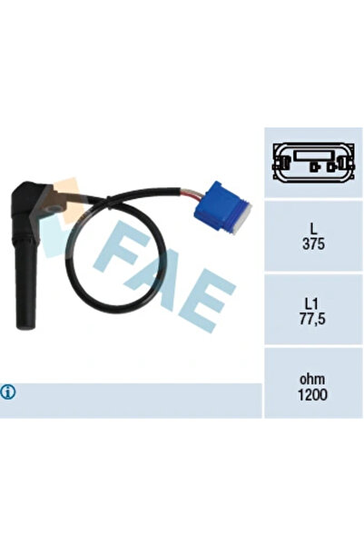 FAE Automatic Transmission Speed ​​Sensor Citroen Xsara Peugeot 206/407