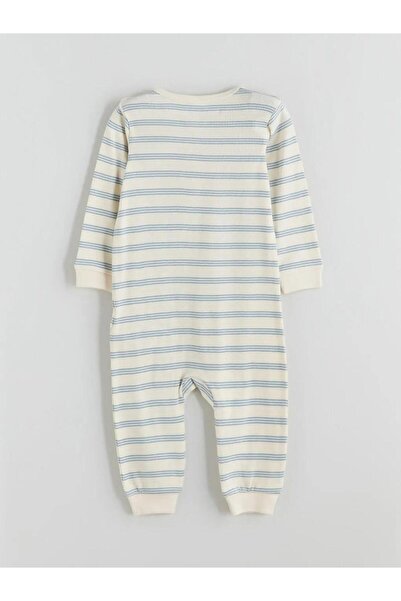 LC Waikiki Crew Neck Printed Baby Boy Jumpsuit 2-Piece (W5)