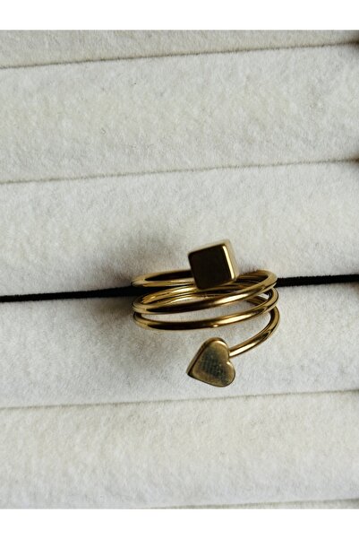 NFS BUTİK 316 Stainless Steel Adjustable Design Ring