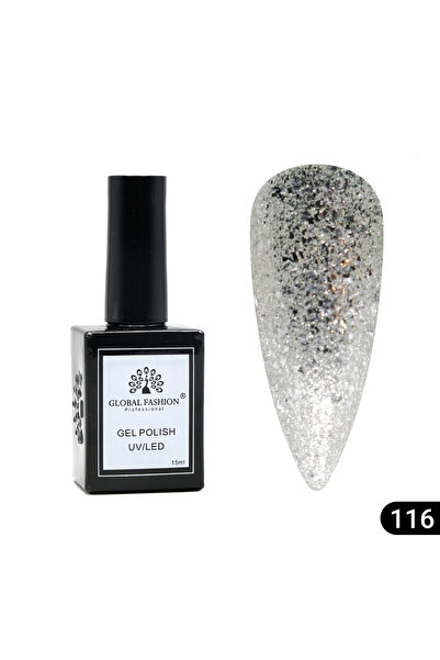 global fashion Oja semipermanentă Global Fashion, Gel polish Elite Glow 15 ml...