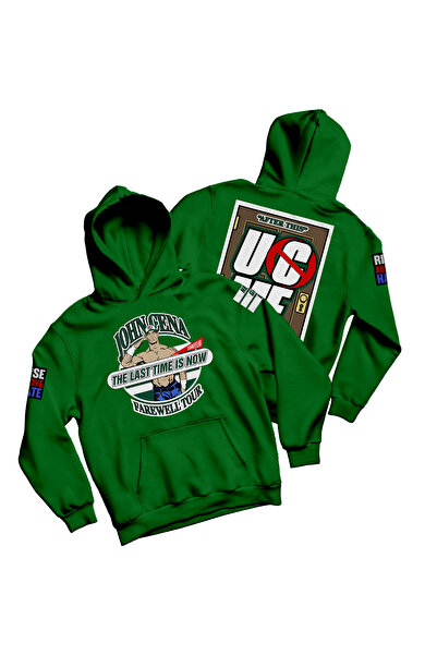 l'eivor Hanorac cu glugă cu trei fire cu imprimeu John Cena UC ME Never Give Up