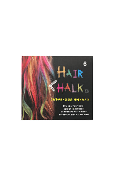 global fashion Creta pentru vopsit colorat temporar parul, 6 culori