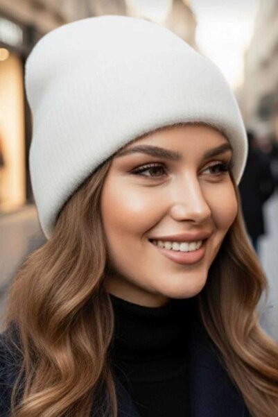 Mood Agenda Women's Furry Soft Beanie Furry Beanie