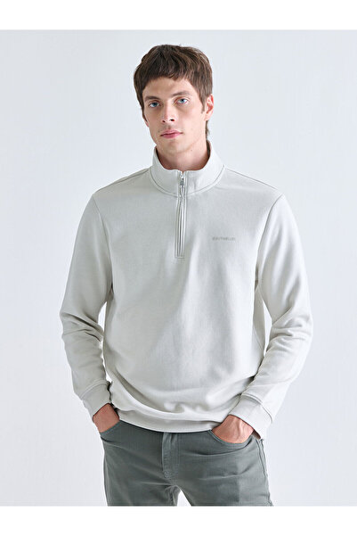 LC Waikiki New Season Stand Collar Men's Sweatshirt