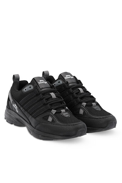 Slazenger Jazzy I Men's Black / Gray Running & Walking Sneakers