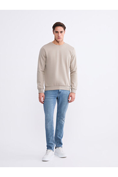 LC Waikiki New Season Crew Neck Men's Thick Sweatshirt