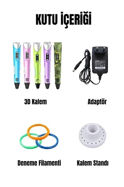 Skygo Üç Boyutlu Yazıcı Kalem Printer
