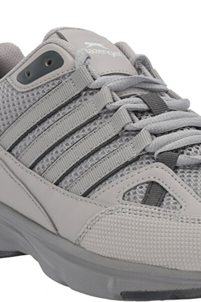 Slazenger Jazzy I Men's Gray Running & Walking Sports Shoes