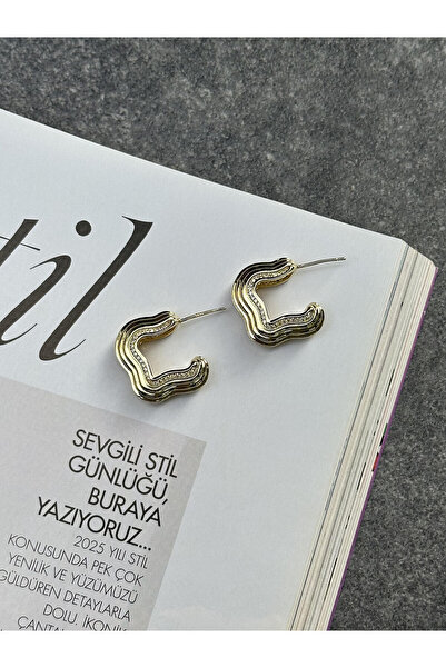 Serenity Atelier Boutique SAB New Season Gold Antique Detailed Earrings