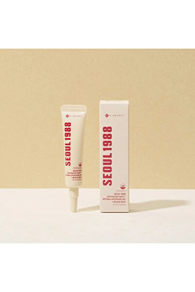 KSECRET K-secret Seoul 1988 Advanced Shot – Retinal Liposome 12% + Black Rice, Sıkılaştırıcı & Aydınlatıcı Anti-Aging Krem