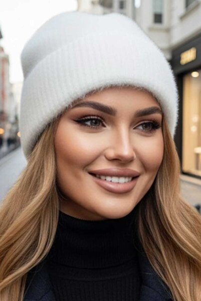 Mood Agenda Women's Furry Soft Beanie Furry Beanie