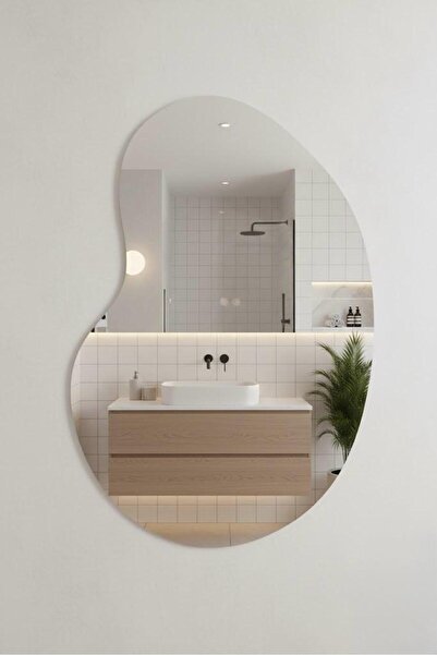 ONYA DESİGN Dekoratif ayna, Duvar aynası, Şekilli ayna, Modern ayna