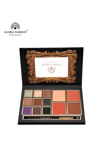 global fashion Global Fashion Eyeshadow, 13 colors, #01